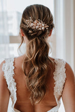Load image into Gallery viewer, KATE HAIR COMB frosted rose + gold
