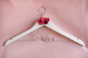 Handmade Bridal Hanger