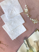 Load image into Gallery viewer, HANDMADE HANDKERCHIEF &quot;Will you be my bridesmaid?&quot;
