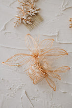 Load image into Gallery viewer, MAUDE HAIR COMB in gold

