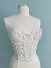 Load image into Gallery viewer, LILTEX Lace Illusion Bustier Size 36C
