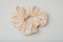 Load image into Gallery viewer, RECLAIMED Satin Scrunchie in Champagne
