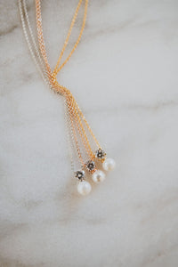 TAYA NECKLACE in rose gold