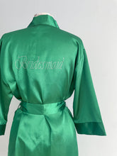 Load image into Gallery viewer, WINDFIELD Satin &#39;Bridesmaid&#39; Robe Size M
