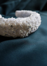Load image into Gallery viewer, HELLO DARLING Lace Embroidered Blair Headband
