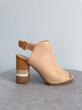 Load image into Gallery viewer, ALDO Leather Open Toe Bootie Block Heel Size 9
