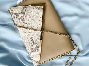 ALDO Python Envelope Handbag